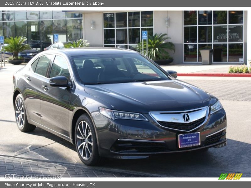 Graphite Luster Metallic / Ebony 2015 Acura TLX 3.5