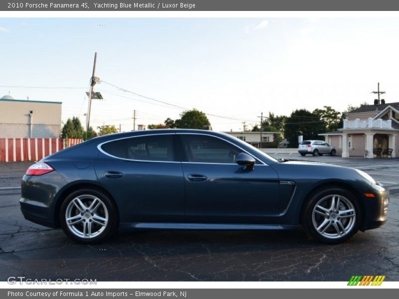 Yachting Blue Metallic / Luxor Beige 2010 Porsche Panamera 4S
