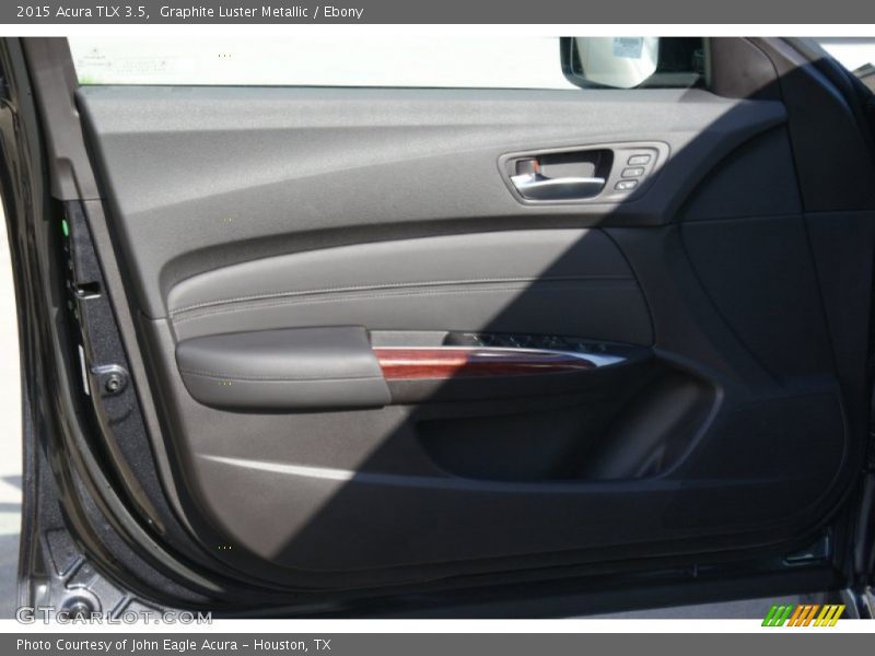 Graphite Luster Metallic / Ebony 2015 Acura TLX 3.5