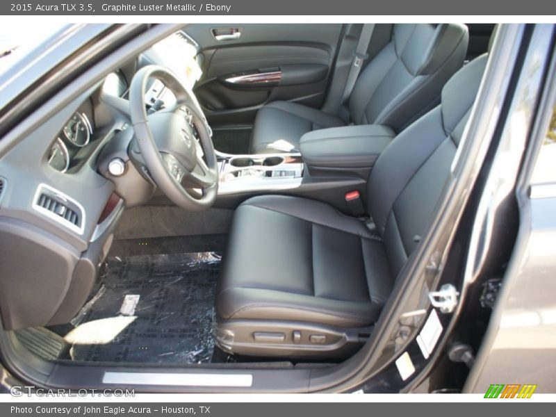 Graphite Luster Metallic / Ebony 2015 Acura TLX 3.5