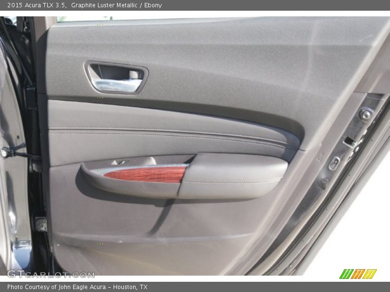 Graphite Luster Metallic / Ebony 2015 Acura TLX 3.5
