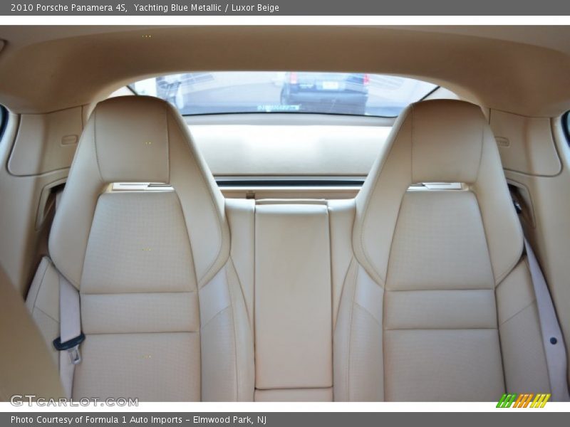 Yachting Blue Metallic / Luxor Beige 2010 Porsche Panamera 4S