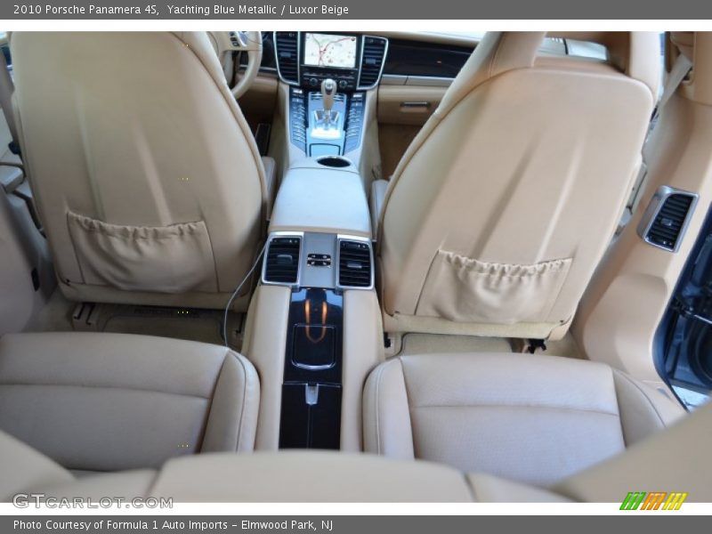 Yachting Blue Metallic / Luxor Beige 2010 Porsche Panamera 4S