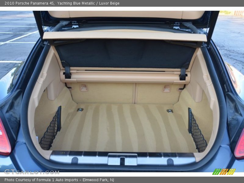 Yachting Blue Metallic / Luxor Beige 2010 Porsche Panamera 4S