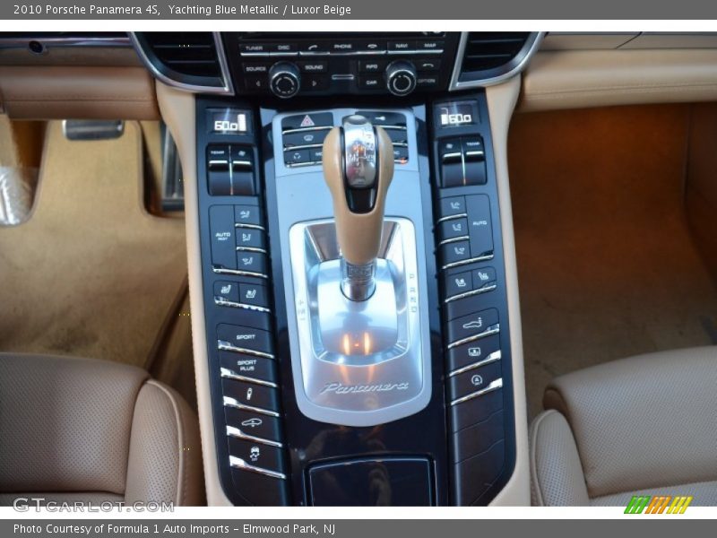 Yachting Blue Metallic / Luxor Beige 2010 Porsche Panamera 4S