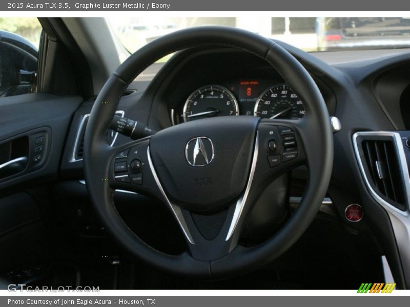 Graphite Luster Metallic / Ebony 2015 Acura TLX 3.5