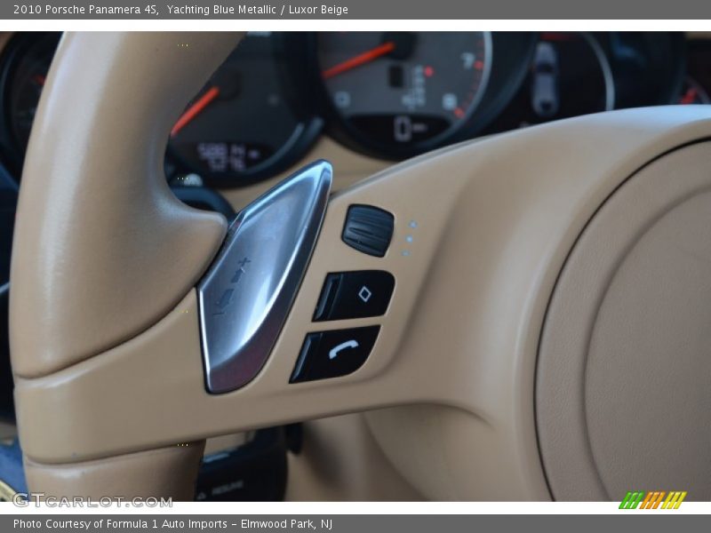 Yachting Blue Metallic / Luxor Beige 2010 Porsche Panamera 4S