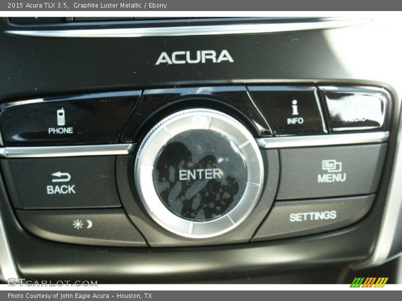 Graphite Luster Metallic / Ebony 2015 Acura TLX 3.5