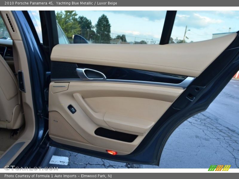 Yachting Blue Metallic / Luxor Beige 2010 Porsche Panamera 4S
