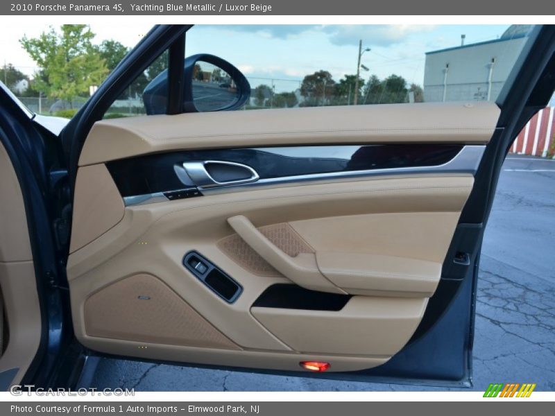 Yachting Blue Metallic / Luxor Beige 2010 Porsche Panamera 4S