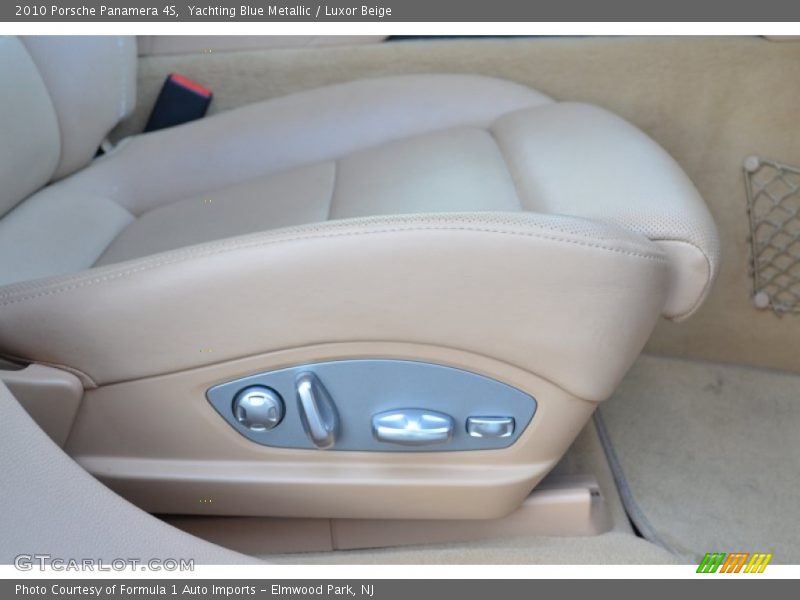Yachting Blue Metallic / Luxor Beige 2010 Porsche Panamera 4S