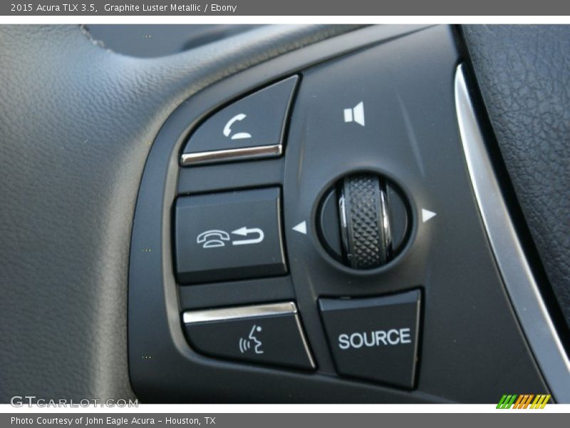 Graphite Luster Metallic / Ebony 2015 Acura TLX 3.5