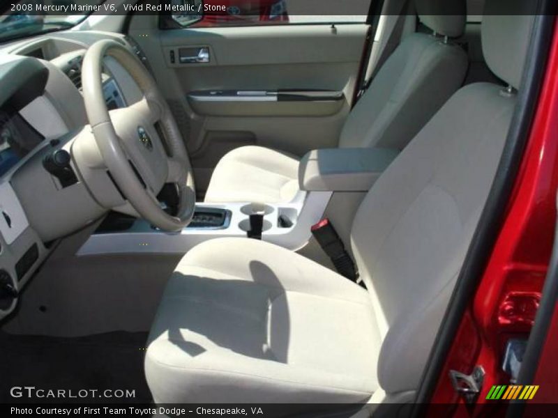 Vivid Red Metallic / Stone 2008 Mercury Mariner V6