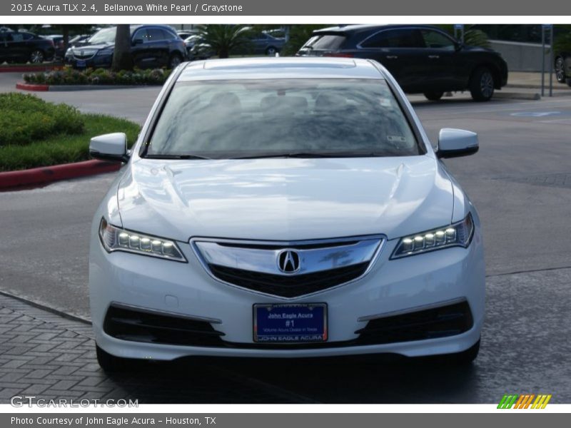 Bellanova White Pearl / Graystone 2015 Acura TLX 2.4