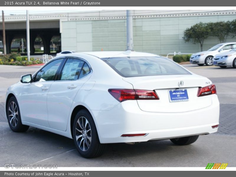 Bellanova White Pearl / Graystone 2015 Acura TLX 2.4