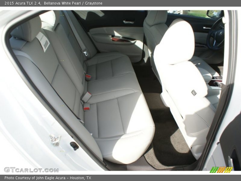 Bellanova White Pearl / Graystone 2015 Acura TLX 2.4