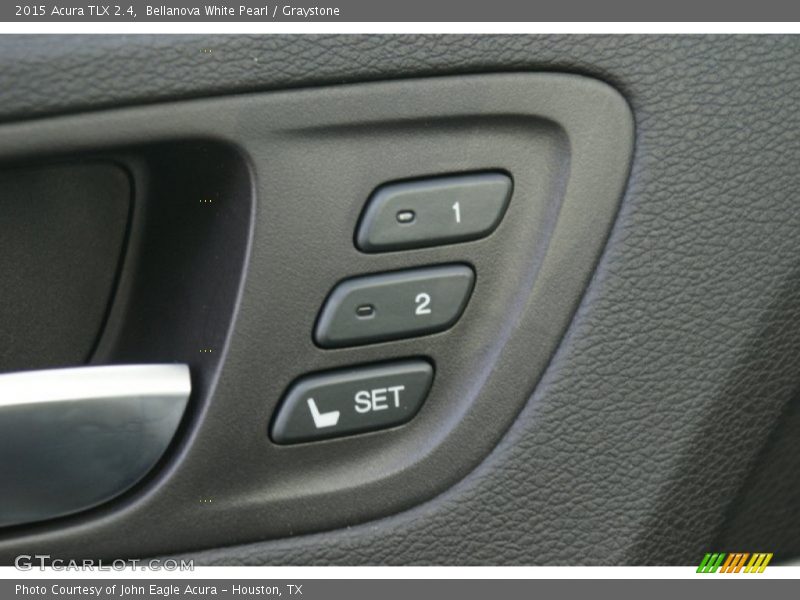 Bellanova White Pearl / Graystone 2015 Acura TLX 2.4