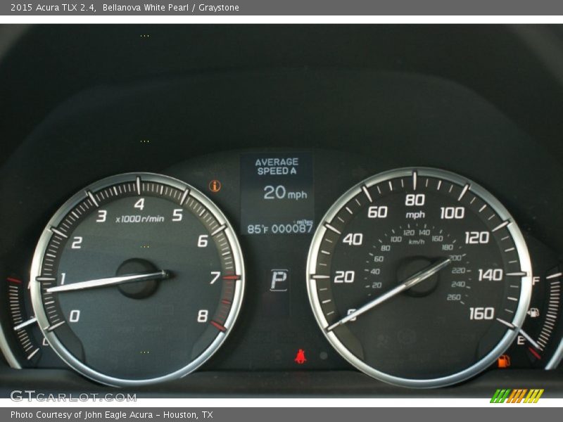 Bellanova White Pearl / Graystone 2015 Acura TLX 2.4