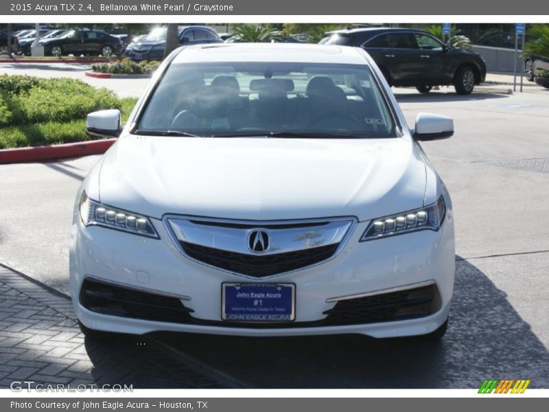 Bellanova White Pearl / Graystone 2015 Acura TLX 2.4