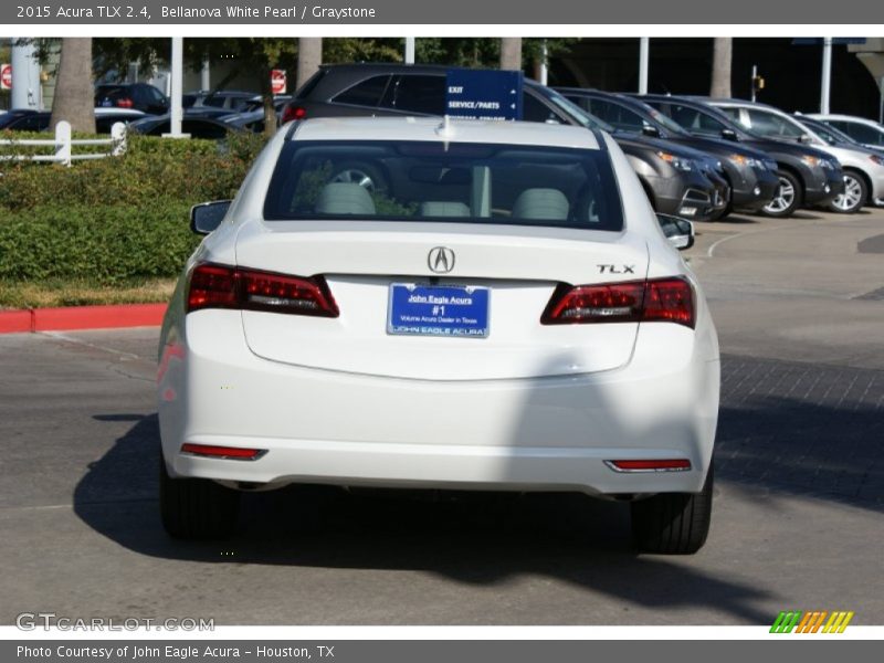 Bellanova White Pearl / Graystone 2015 Acura TLX 2.4