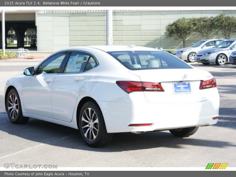 Bellanova White Pearl / Graystone 2015 Acura TLX 2.4