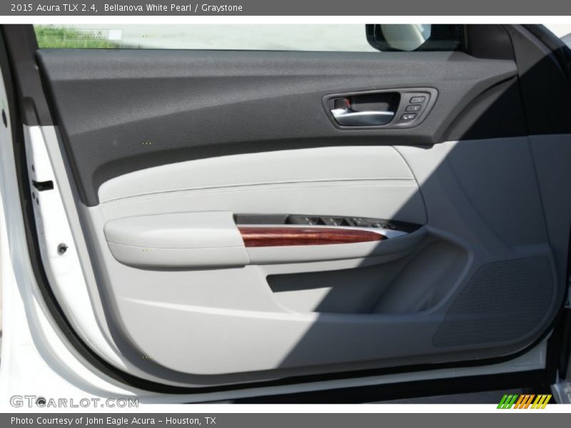 Bellanova White Pearl / Graystone 2015 Acura TLX 2.4