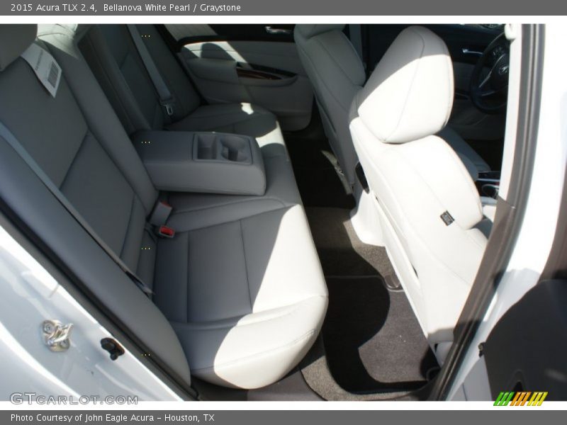 Bellanova White Pearl / Graystone 2015 Acura TLX 2.4