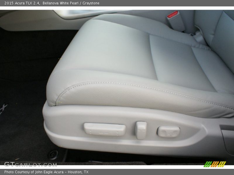Bellanova White Pearl / Graystone 2015 Acura TLX 2.4