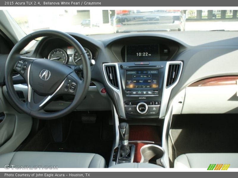 Bellanova White Pearl / Graystone 2015 Acura TLX 2.4