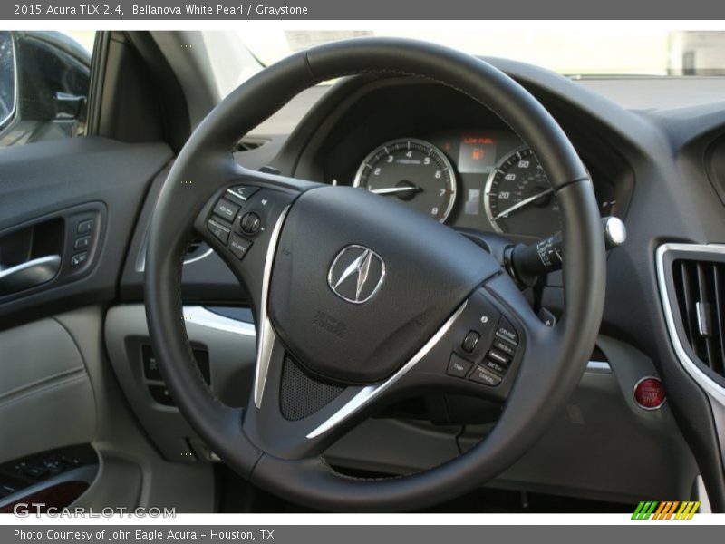 Bellanova White Pearl / Graystone 2015 Acura TLX 2.4
