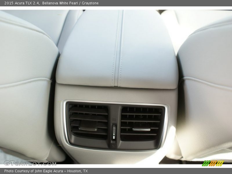 Bellanova White Pearl / Graystone 2015 Acura TLX 2.4