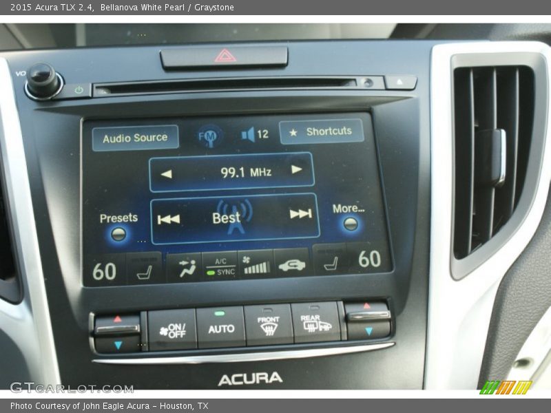 Bellanova White Pearl / Graystone 2015 Acura TLX 2.4