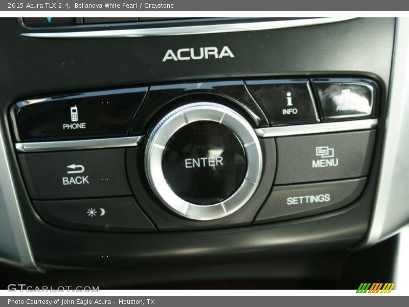 Bellanova White Pearl / Graystone 2015 Acura TLX 2.4