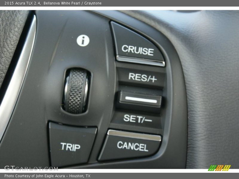Bellanova White Pearl / Graystone 2015 Acura TLX 2.4