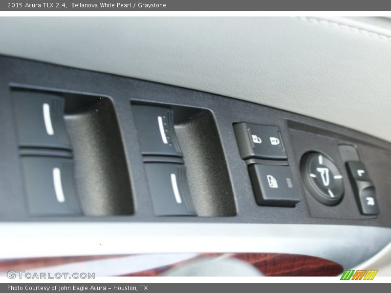 Bellanova White Pearl / Graystone 2015 Acura TLX 2.4
