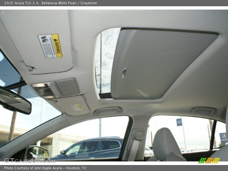 Bellanova White Pearl / Graystone 2015 Acura TLX 2.4
