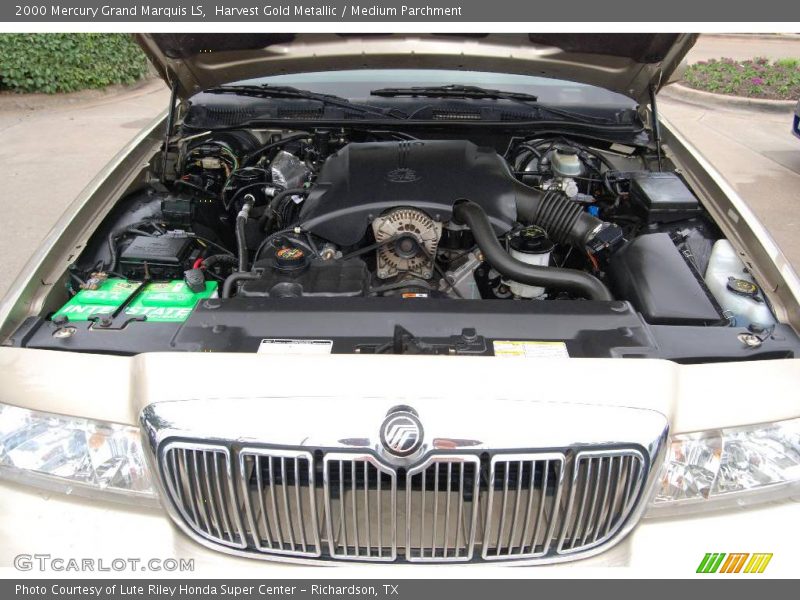 Harvest Gold Metallic / Medium Parchment 2000 Mercury Grand Marquis LS