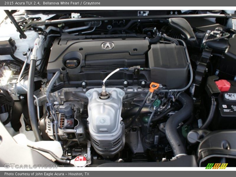 Bellanova White Pearl / Graystone 2015 Acura TLX 2.4