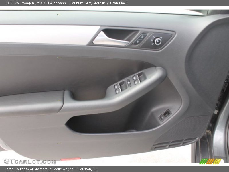 Platinum Gray Metallic / Titan Black 2012 Volkswagen Jetta GLI Autobahn