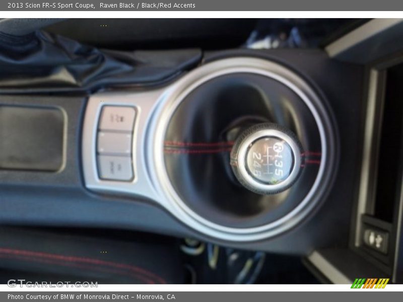 Raven Black / Black/Red Accents 2013 Scion FR-S Sport Coupe