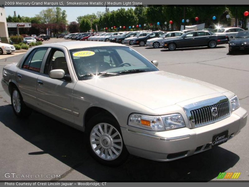 Smokestone Metallic / Medium Light Stone 2009 Mercury Grand Marquis LS