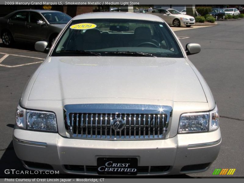 Smokestone Metallic / Medium Light Stone 2009 Mercury Grand Marquis LS