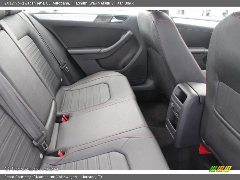 Platinum Gray Metallic / Titan Black 2012 Volkswagen Jetta GLI Autobahn