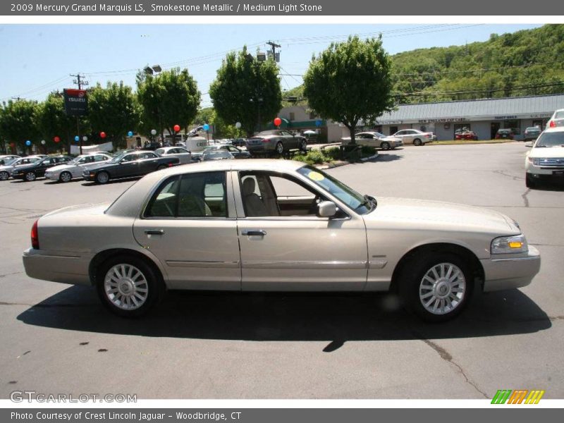 Smokestone Metallic / Medium Light Stone 2009 Mercury Grand Marquis LS