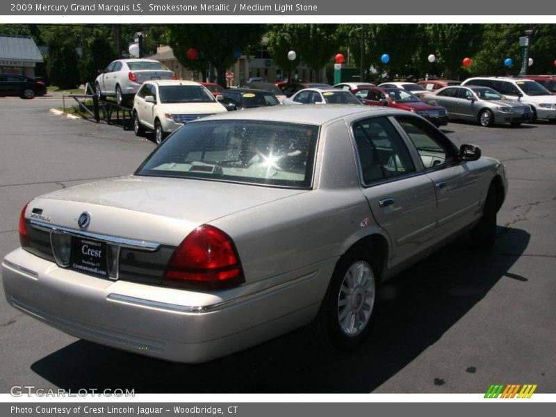 Smokestone Metallic / Medium Light Stone 2009 Mercury Grand Marquis LS