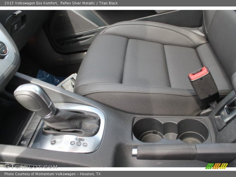 Reflex Silver Metallic / Titan Black 2015 Volkswagen Eos Komfort