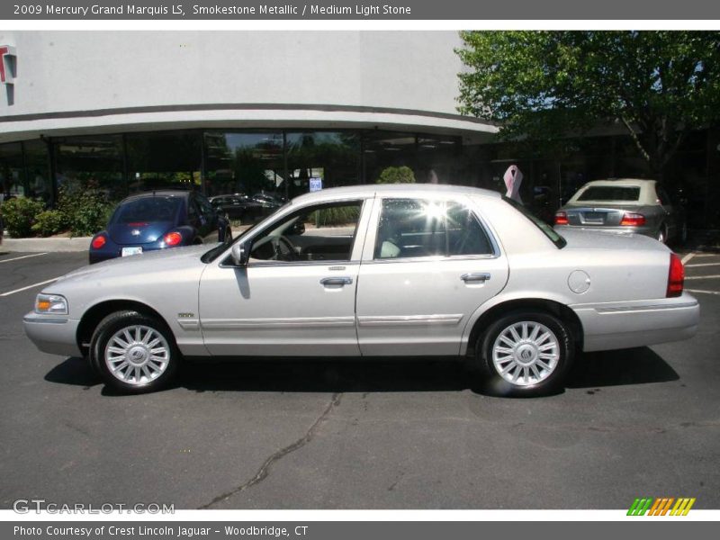 Smokestone Metallic / Medium Light Stone 2009 Mercury Grand Marquis LS
