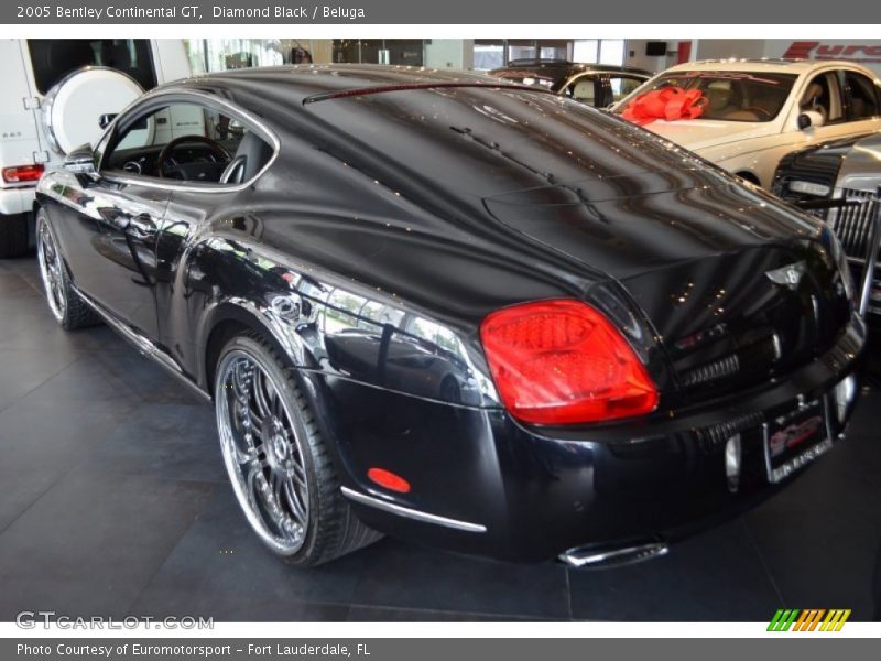 Diamond Black / Beluga 2005 Bentley Continental GT