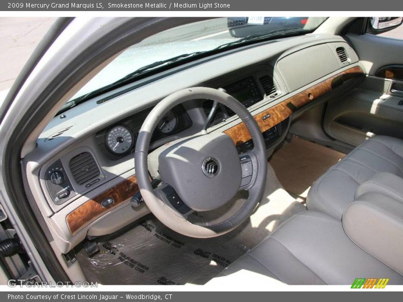 Smokestone Metallic / Medium Light Stone 2009 Mercury Grand Marquis LS