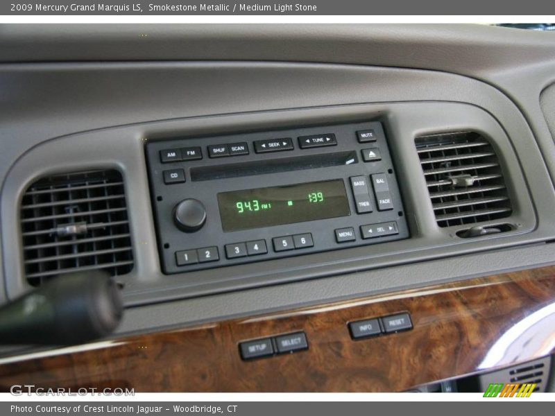 Smokestone Metallic / Medium Light Stone 2009 Mercury Grand Marquis LS